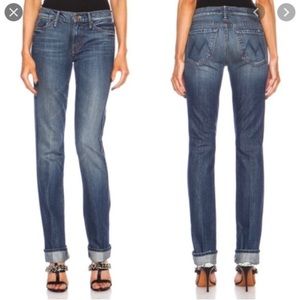Mother “Holy Rascal” Straight Leg Jeans